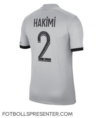 Paris Saint-Germain Achraf Hakimi #2 Borta Matchtröja 2022-23 Kortärmad